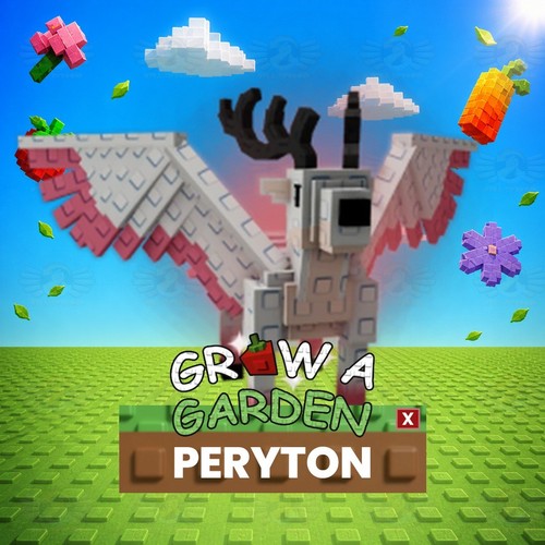 Peryton coltiva un giardino - un,