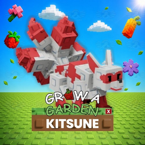 Kitsune coltiva un giardino - kitsune,