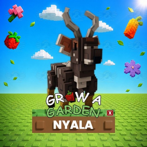 Nyala coltiva un - nyala, giardino