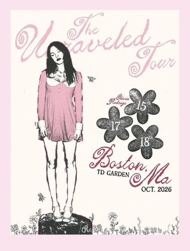 Poster olivia rodrigo boston - rodrigo,