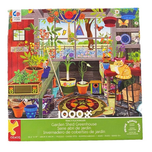 Capanno giardino 1000 pezzi - capanno,