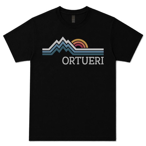 Maglietta ortueri logo retrò - logo,