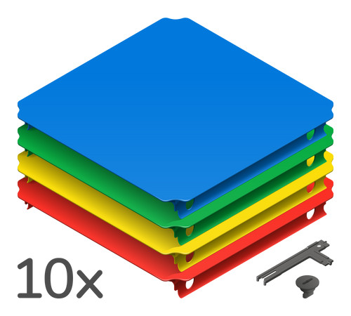 Quadro set pannelli - x,