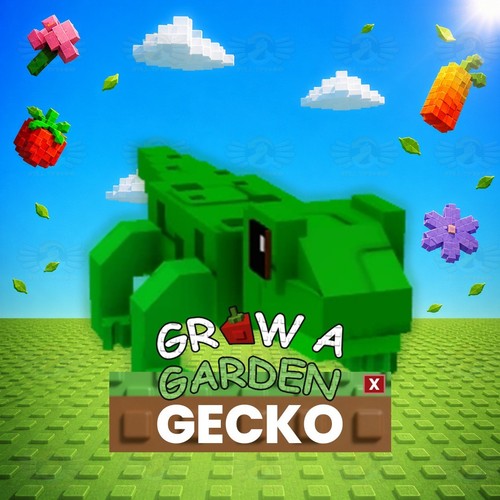 Geco coltiva un giardino - geco,