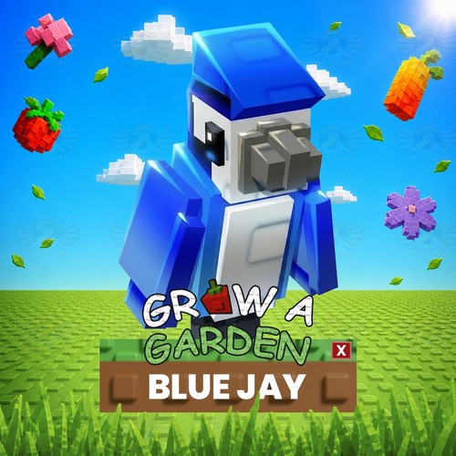 Blue jay coltiva un giardino - coltiva,