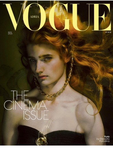 Vogue adria magazine cover - vogue,